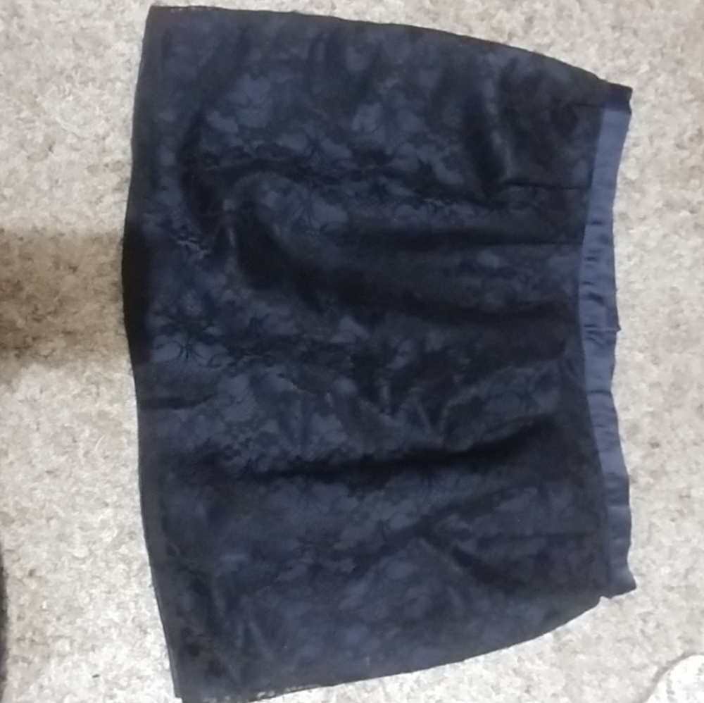 Satin and Lace skirt